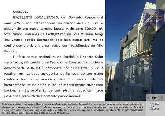 Apresentação — Sobrado de alto padrão — imagem 2