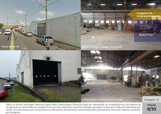 Galpão de 2.500,00 m² em área de 4.500,00 m² — imagem 2