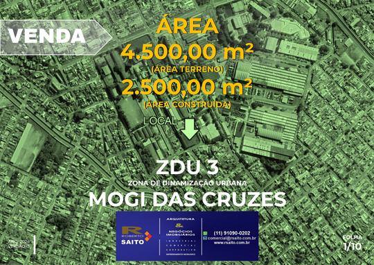 Apresentação — Galpão de 2.500,00 m² em área de 4.500,00 m² — imagem 1
