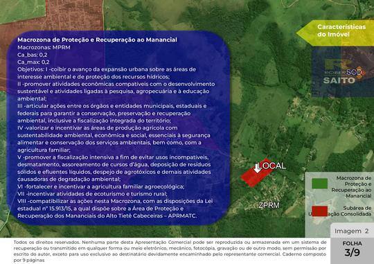 Apresentação — Chácara em Zoneamento de Proteção Ambiental — imagem 3