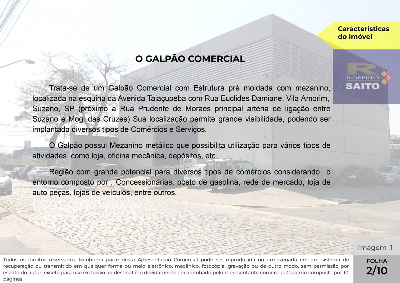 Apresentação — Prédio comercial de 820,00 m² em frente à Avenida Taiacupeba — imagem 2