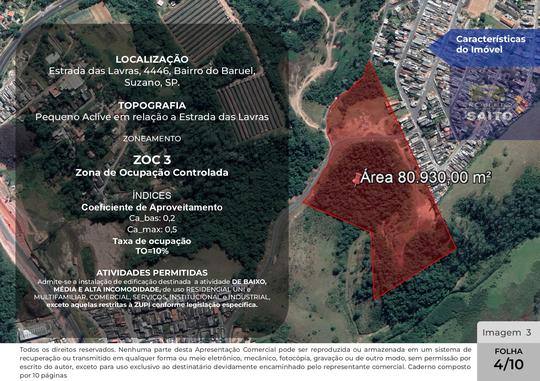Apresentação — Área de 80.930,00 m² em ZOC-3 — imagem 4