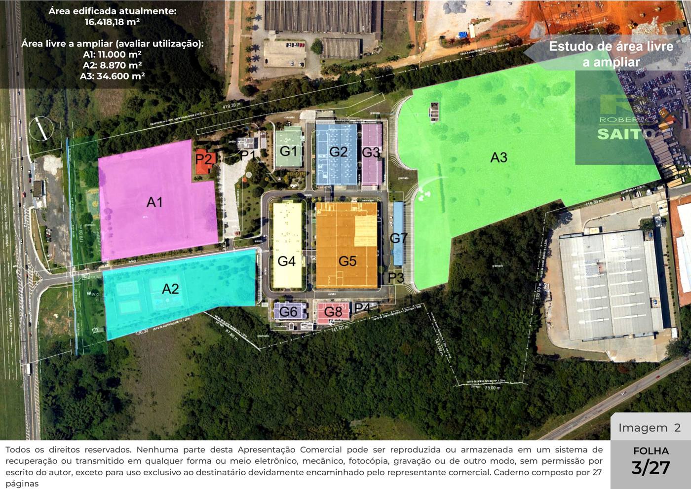 Apresentação — Complexo industrial de 16.418,18 m² em área de 120.651,00 m² — imagem 3