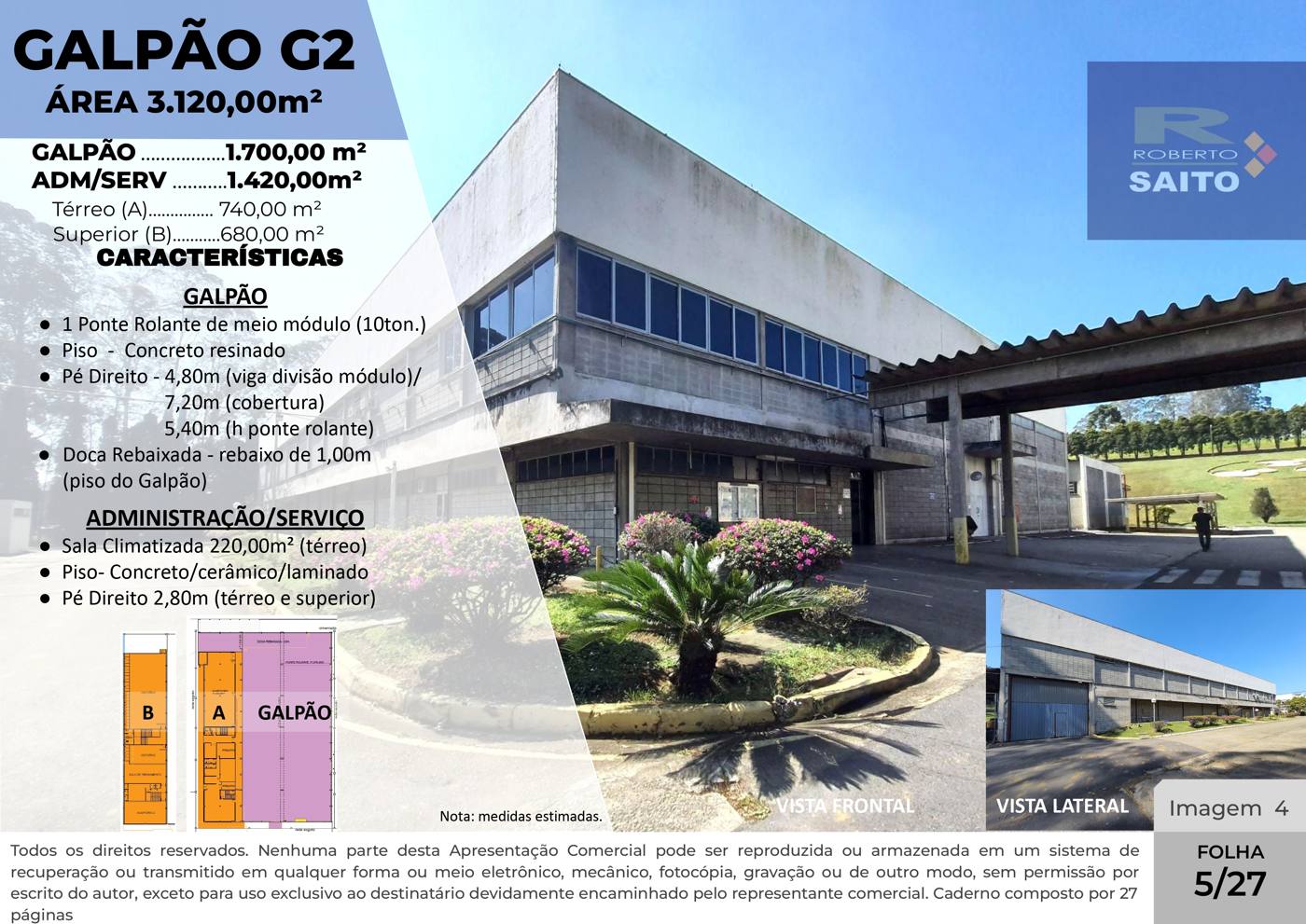 Apresentação — Complexo industrial de 16.418,18 m² em área de 120.651,00 m² — imagem 5