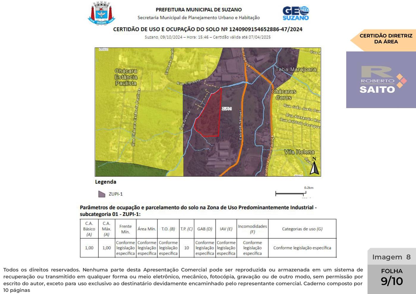 Apresentação — Área de 40.137,50 m² em ZUP-1, próxima à rodovia — imagem 9