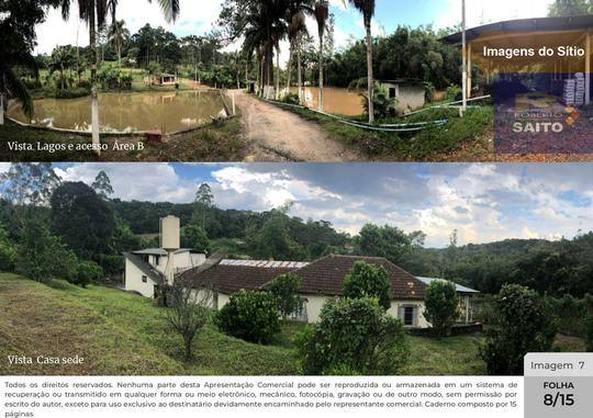 Área de 121.000,00 m² em Zona de Preservação Ambiental
