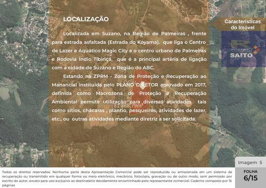 Apresentação — Área de 121.000,00 m² em Zona de Preservação Ambiental — imagem 6