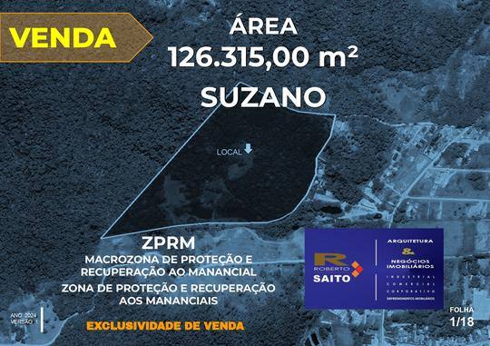 Área de 126.315,00 m² em Zoneamento de Proteção Ambiental