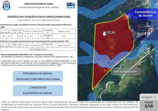 Apresentação — Área de 126.315,00 m² em Zoneamento de Proteção Ambiental — imagem 5