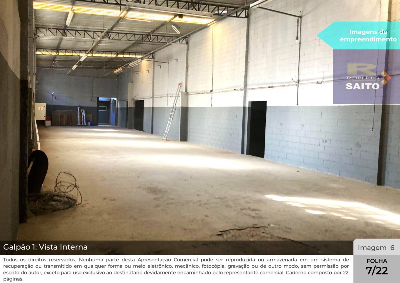 Galpão de 992,21 m² com salas e mezanino — imagem 3