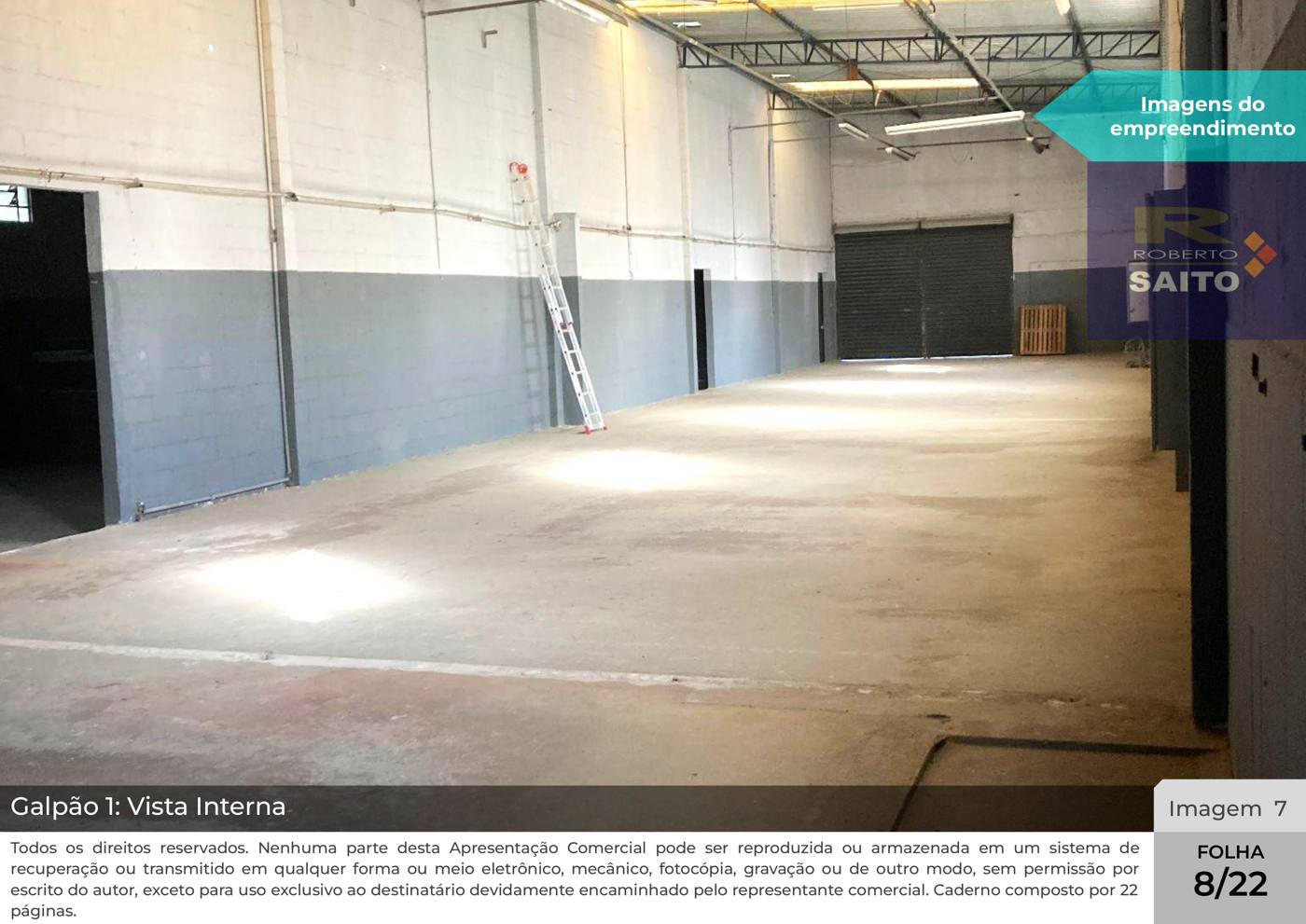 Galpão de 992,21 m² com salas e mezanino — imagem 4
